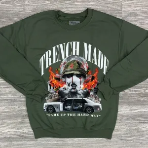 Million Dolla Motive- trench made soldier sweatshirt