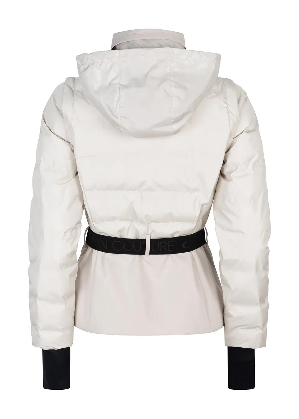 3-in-1 Down Jacket & Bodywarmer - Vanilla White