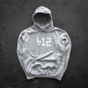 412® Hoodie - Steel Grey