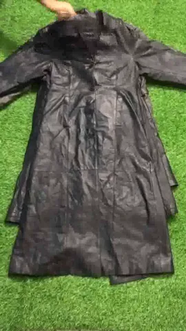 90's Y2k leather trench coats