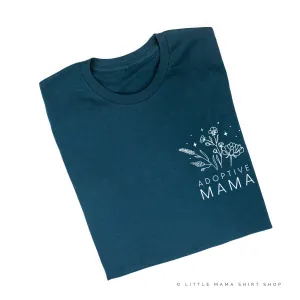 ADOPTIVE MAMA - Bouquet - Pocket Size ﻿- Unisex Tee