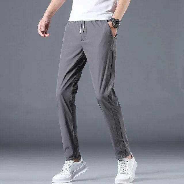 Antonios Casual Slim Fit Trousers Men