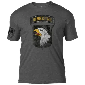 Army 101st Airborne 'Distressed' 7.62 Design Battlespace Men's T-Shirt