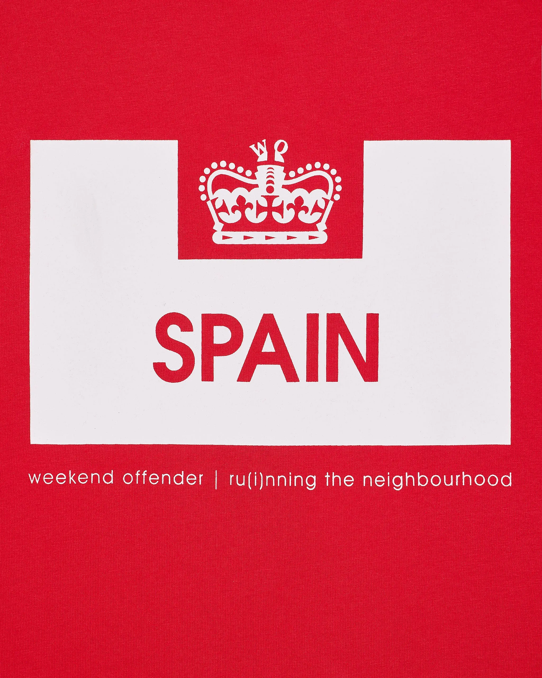 Country Series Spain T-Shirt Red/White