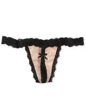 Cropless Thong After Midnight Racy Illusion 251302 Hanky Panky