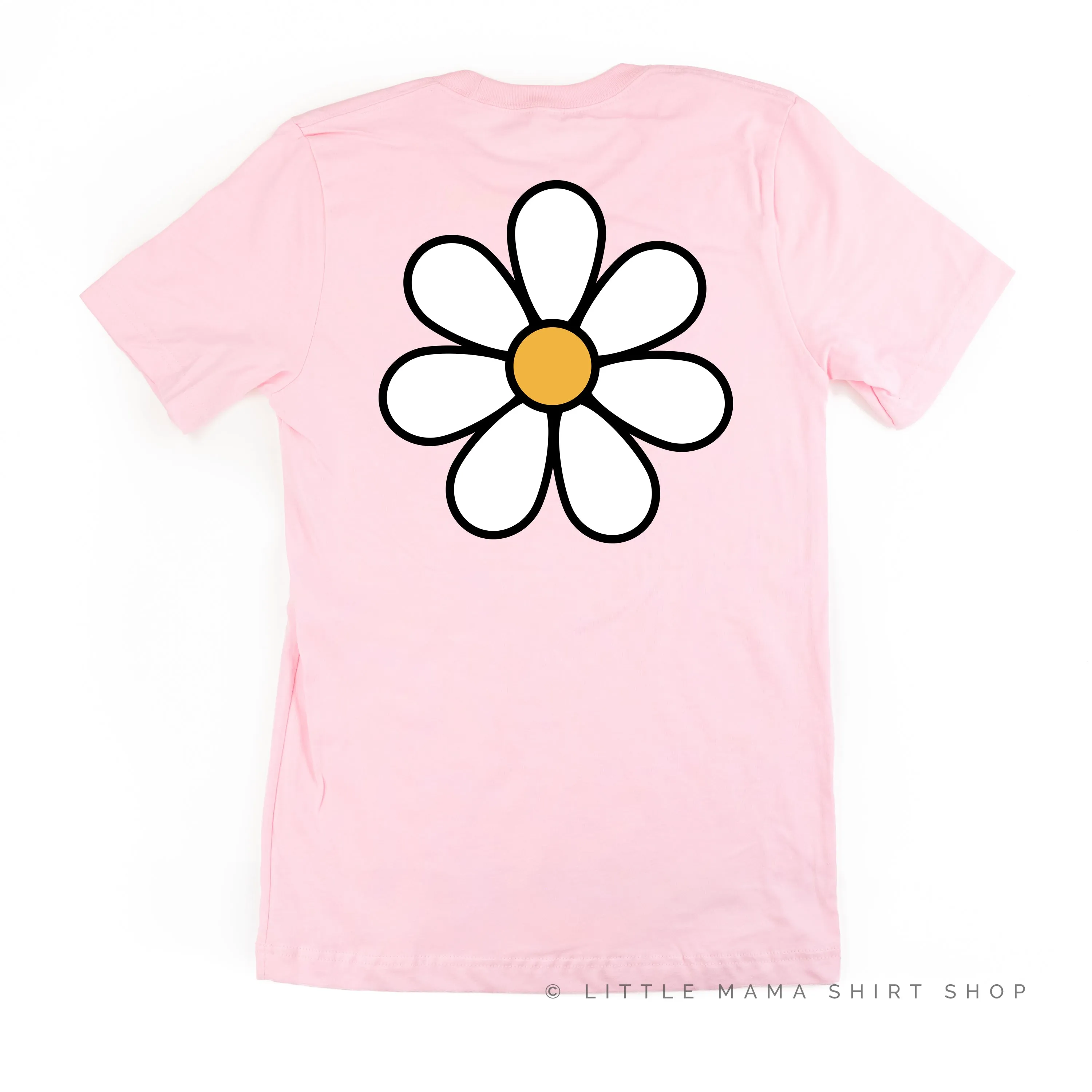 DAISY - MAMA / MAMA'S GIRL - w/ Full Daisies on Back - Set of 2 Matching Shirts