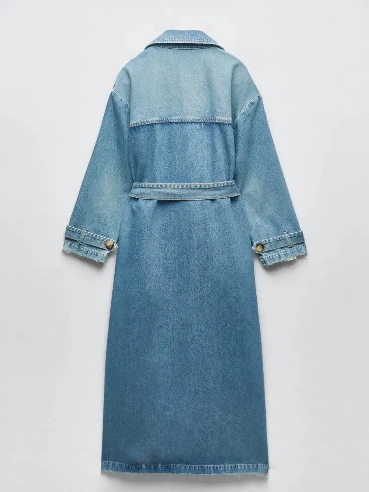 Denim coat