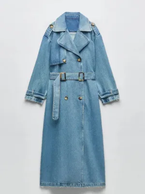 Denim coat