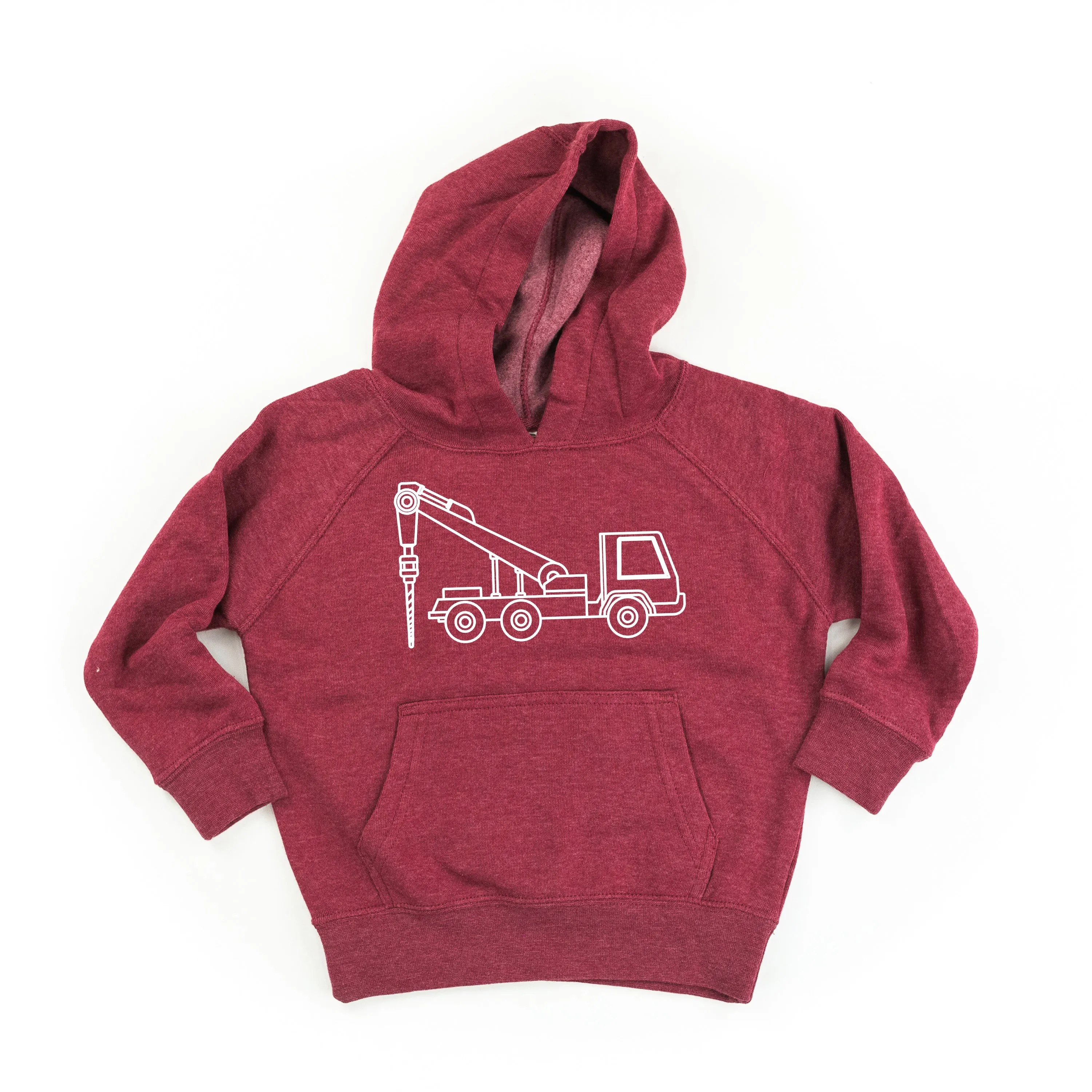 DRILLING TRUCK - Minimalist Design - Child Hoodie