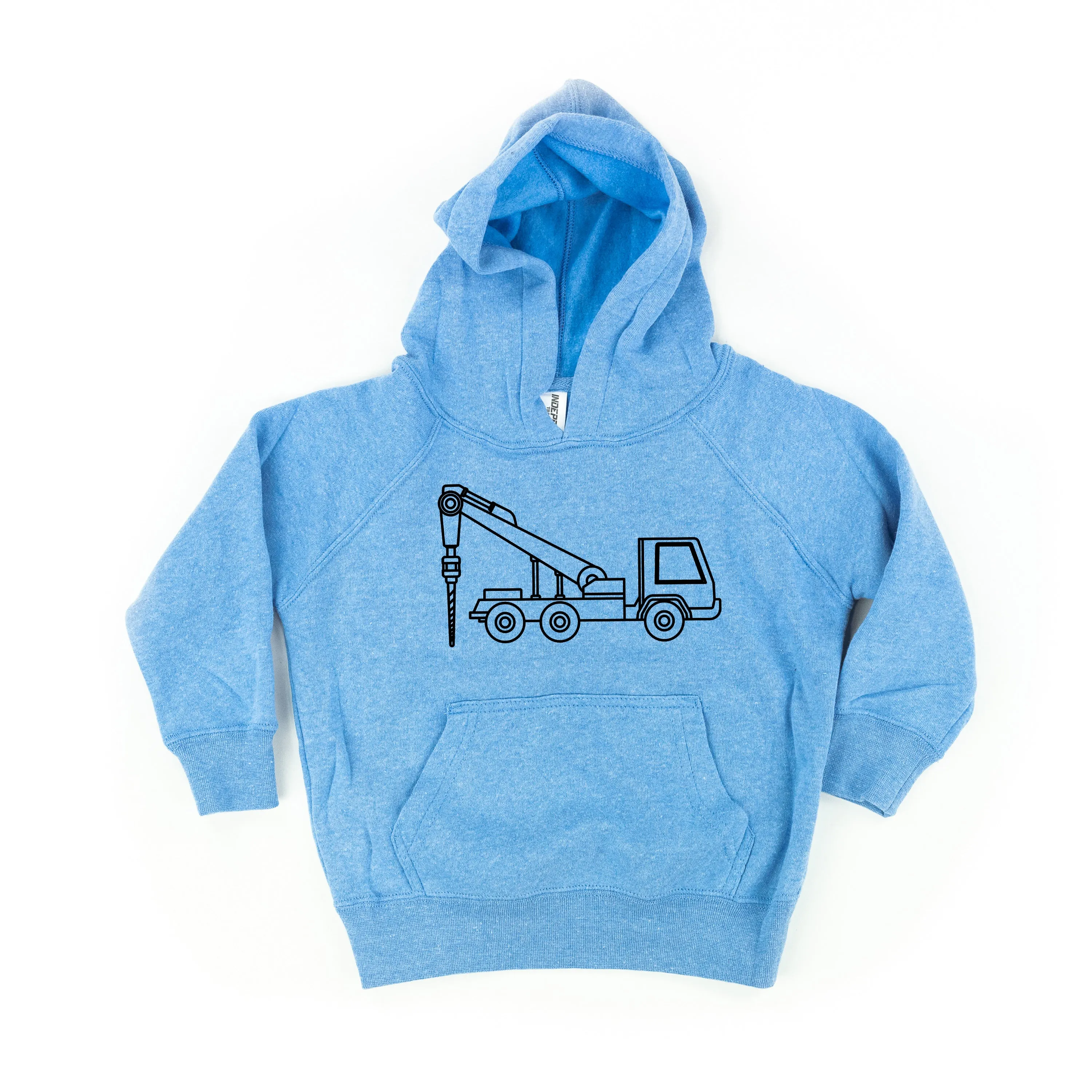 DRILLING TRUCK - Minimalist Design - Child Hoodie