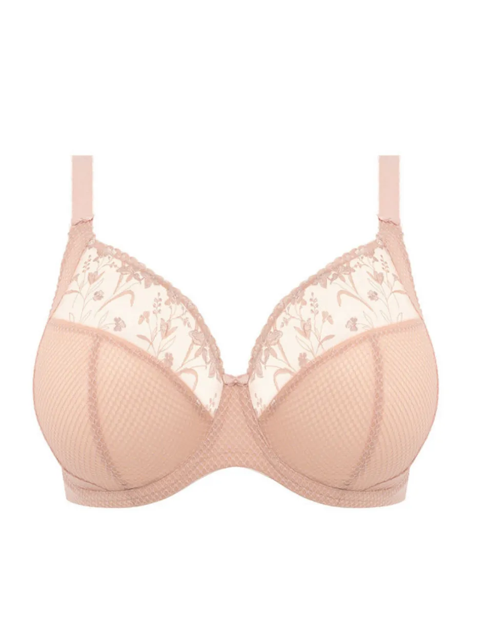 Elomi Charley Underwire Plunge Bra, Fawn | Elomi Bra Fawn