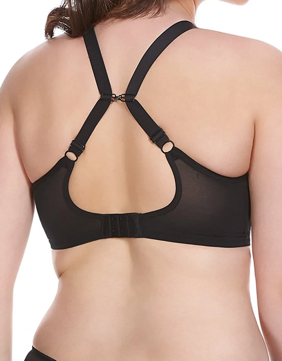 Elomi Matilda Underwire Plunge Bra, Black | Black Plunge Bra