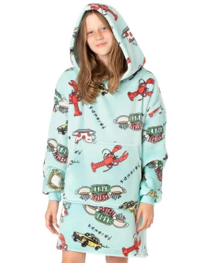 Friends Kids Oversized Blanket Hoodie