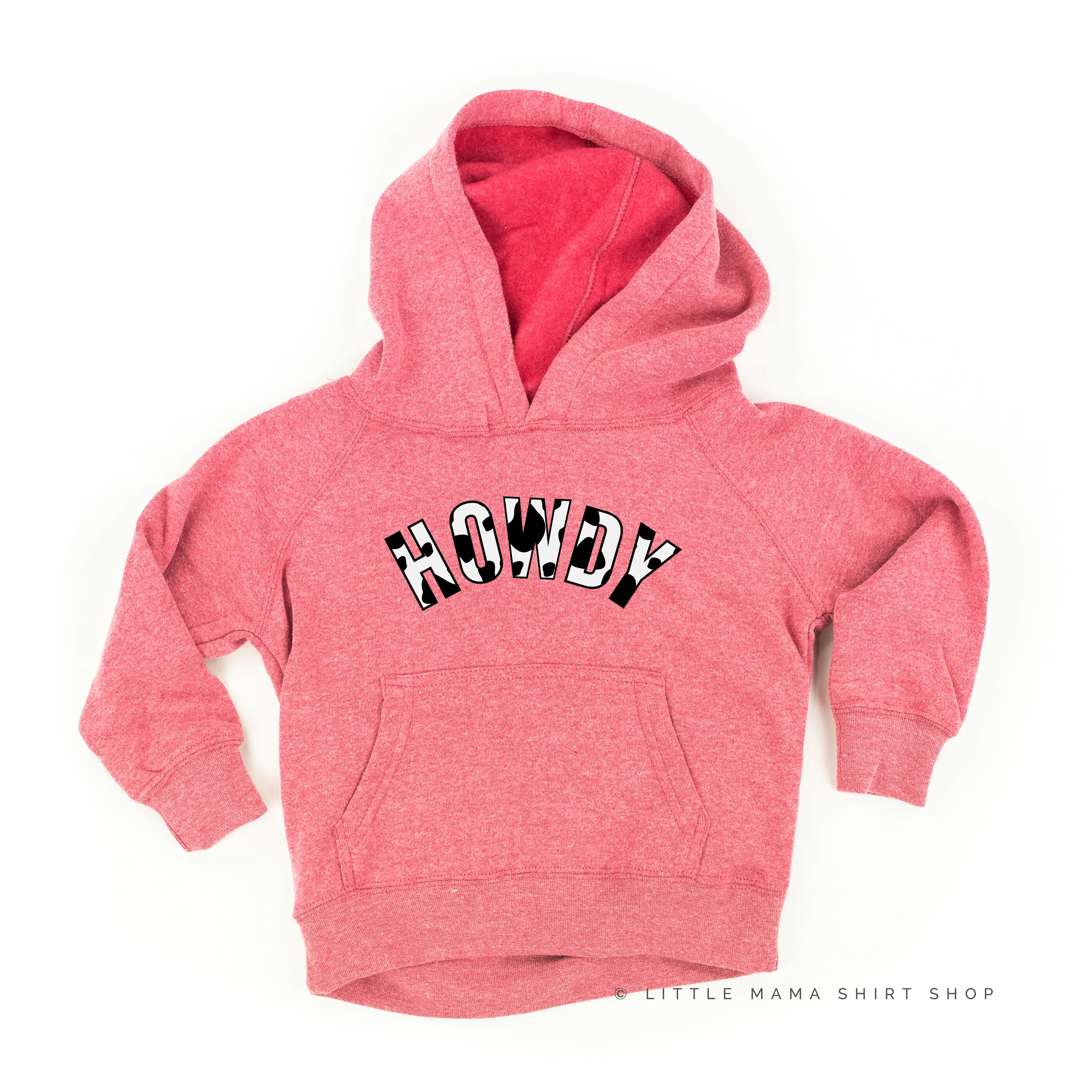 HOWDY - Cow Print - Child Hoodie