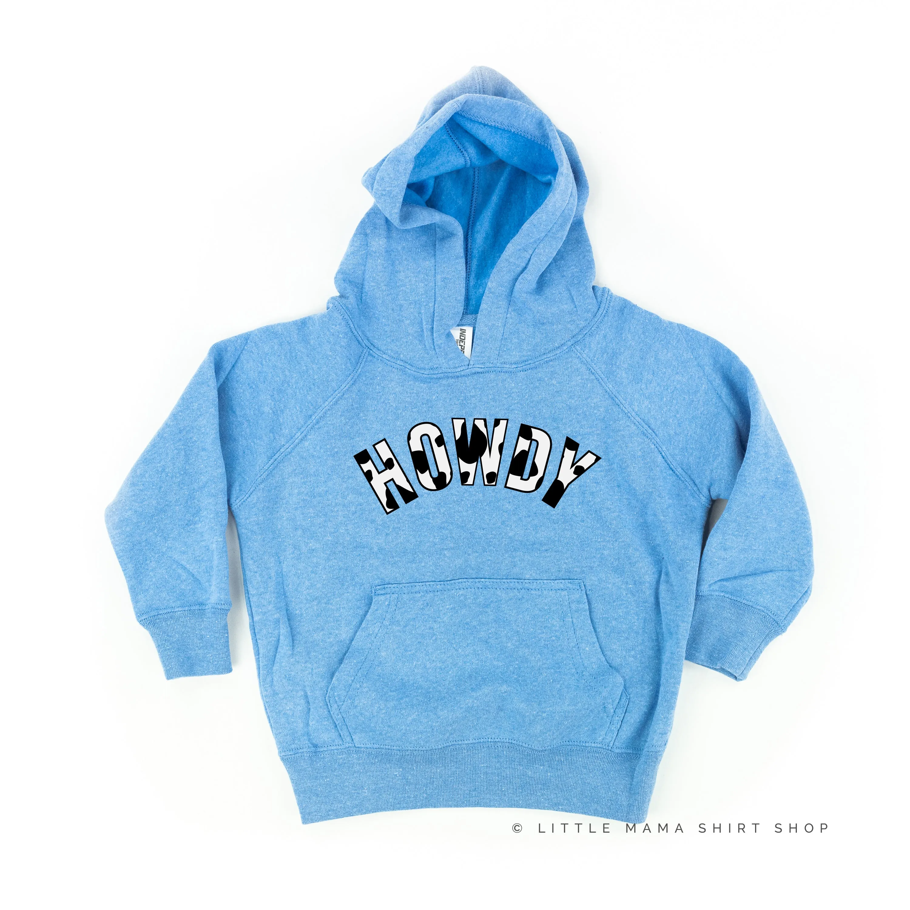 HOWDY - Cow Print - Child Hoodie