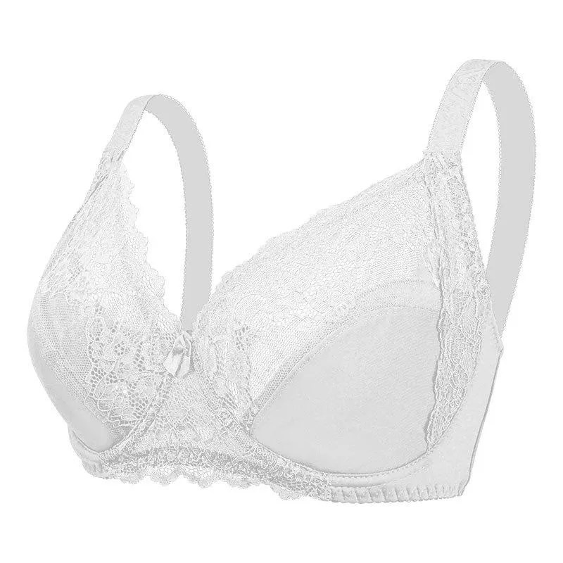 Lace Underwear EF Cup Bra Adjustment Large Breasts Showing Small Comfortable Steel Rings Women's Bras