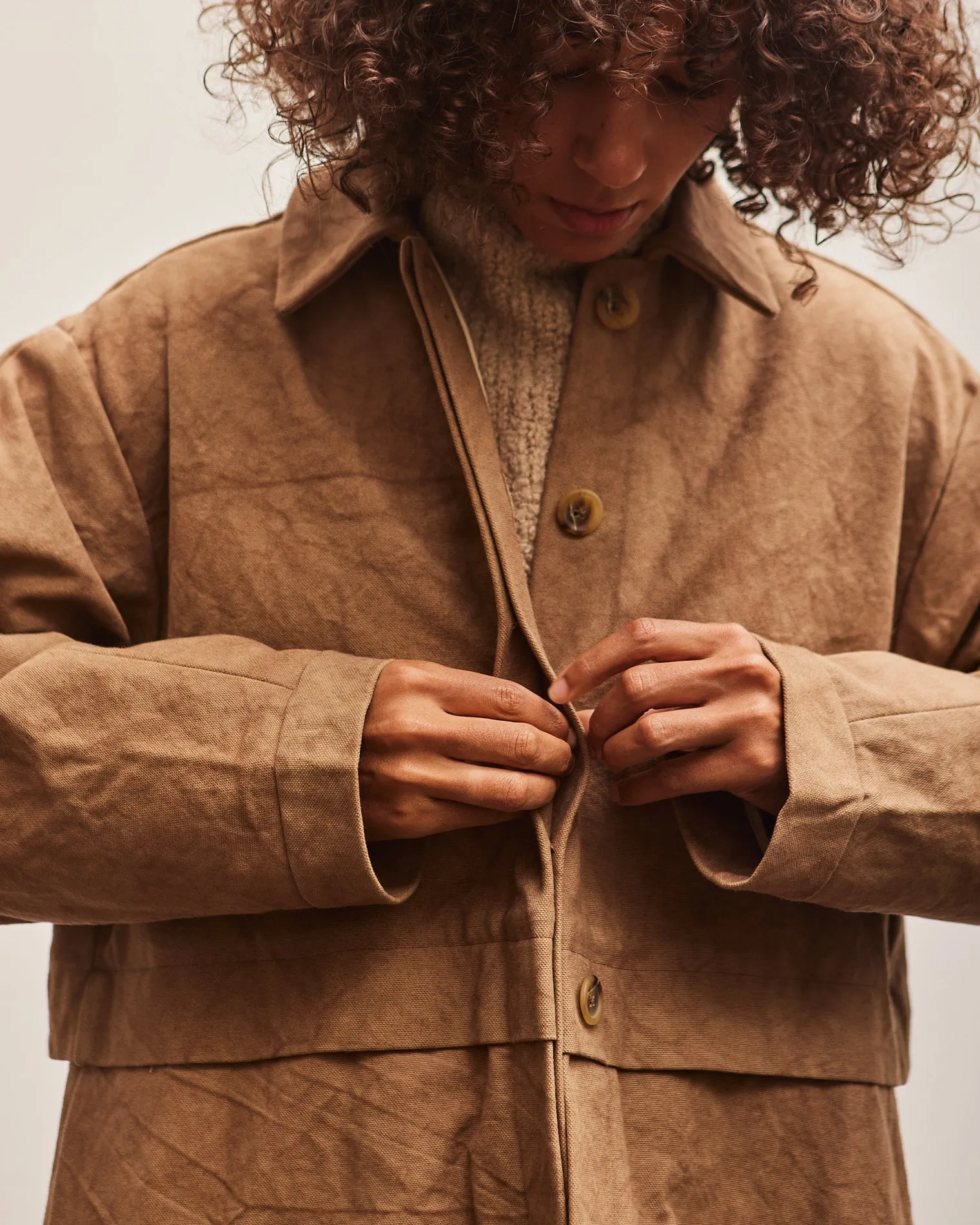 Lauren Manoogian Canvas Trench, Mud