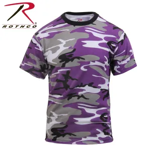 MEN'S COLOR CAMO T-SHIRT - ULTRA VIOLET CAMO