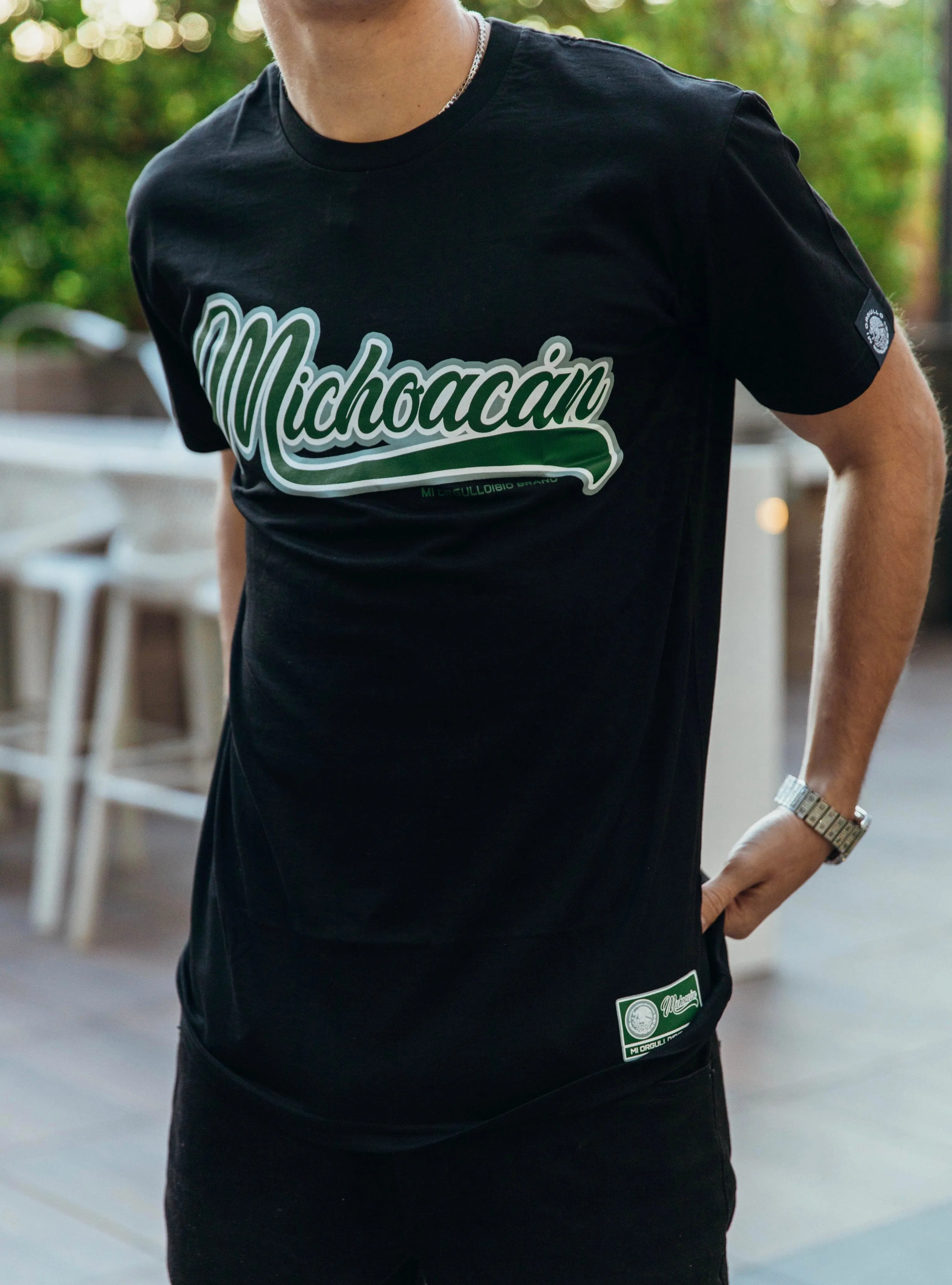 MICHOACÁN CLASSIC BLACK T-SHIRT