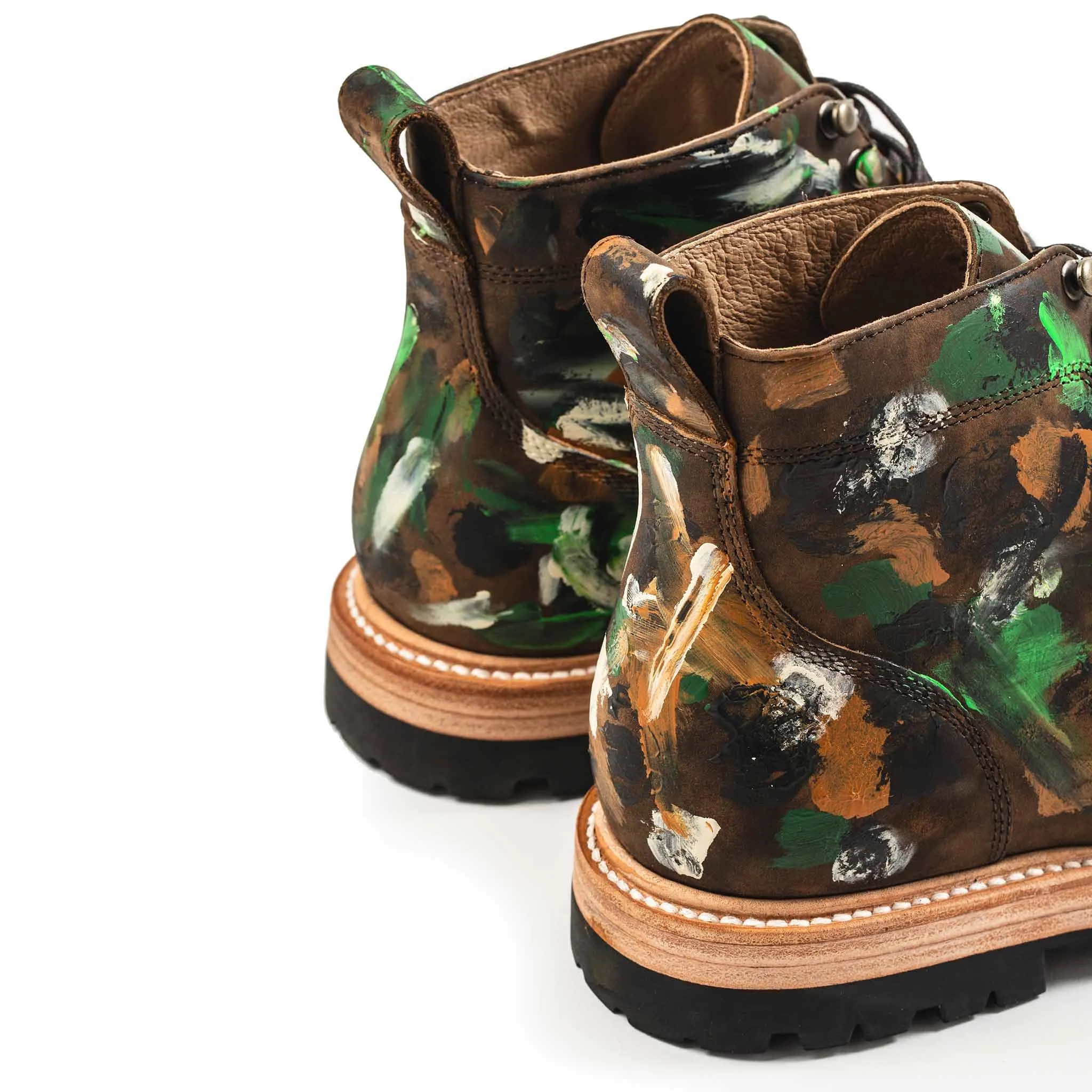 The Moto Boot in Jungle Camo