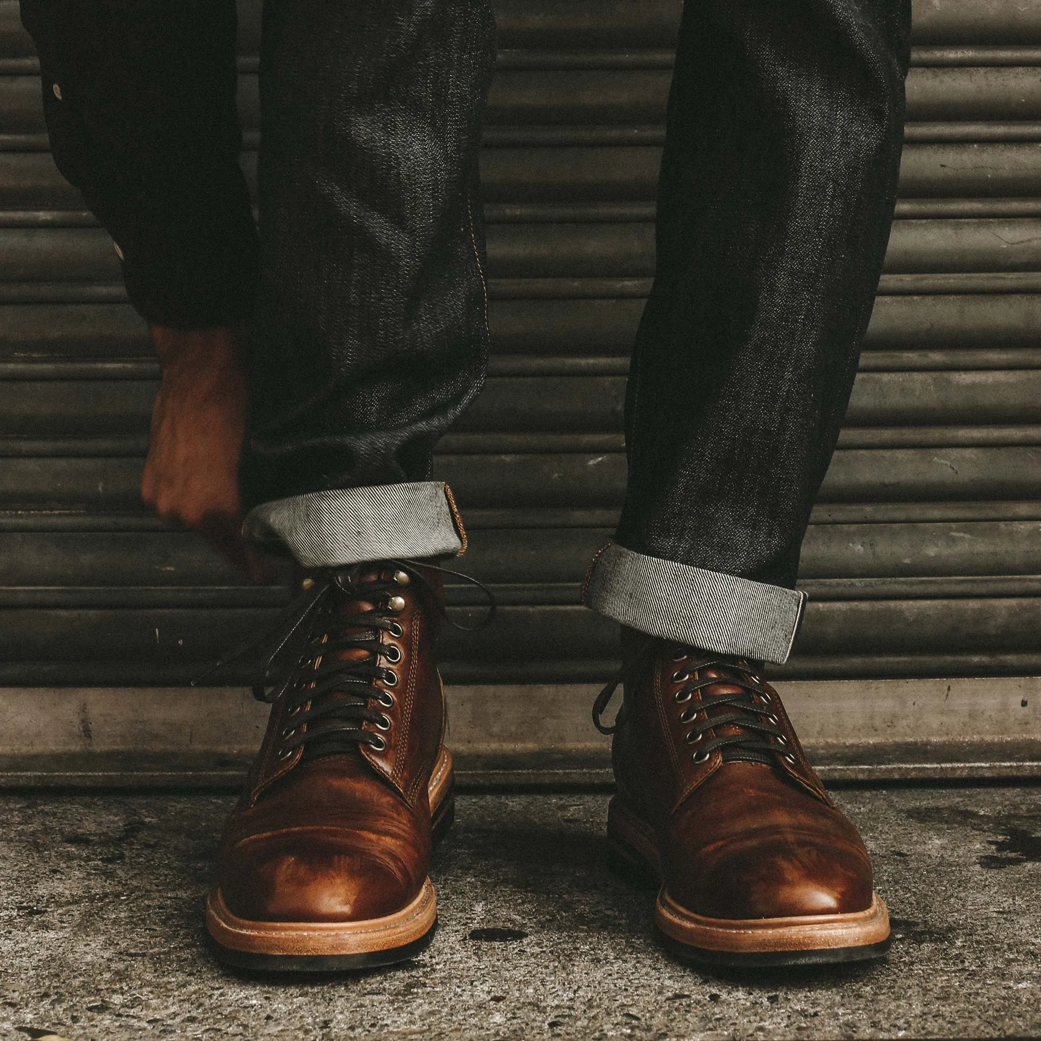 The Trench Boot in Whiskey