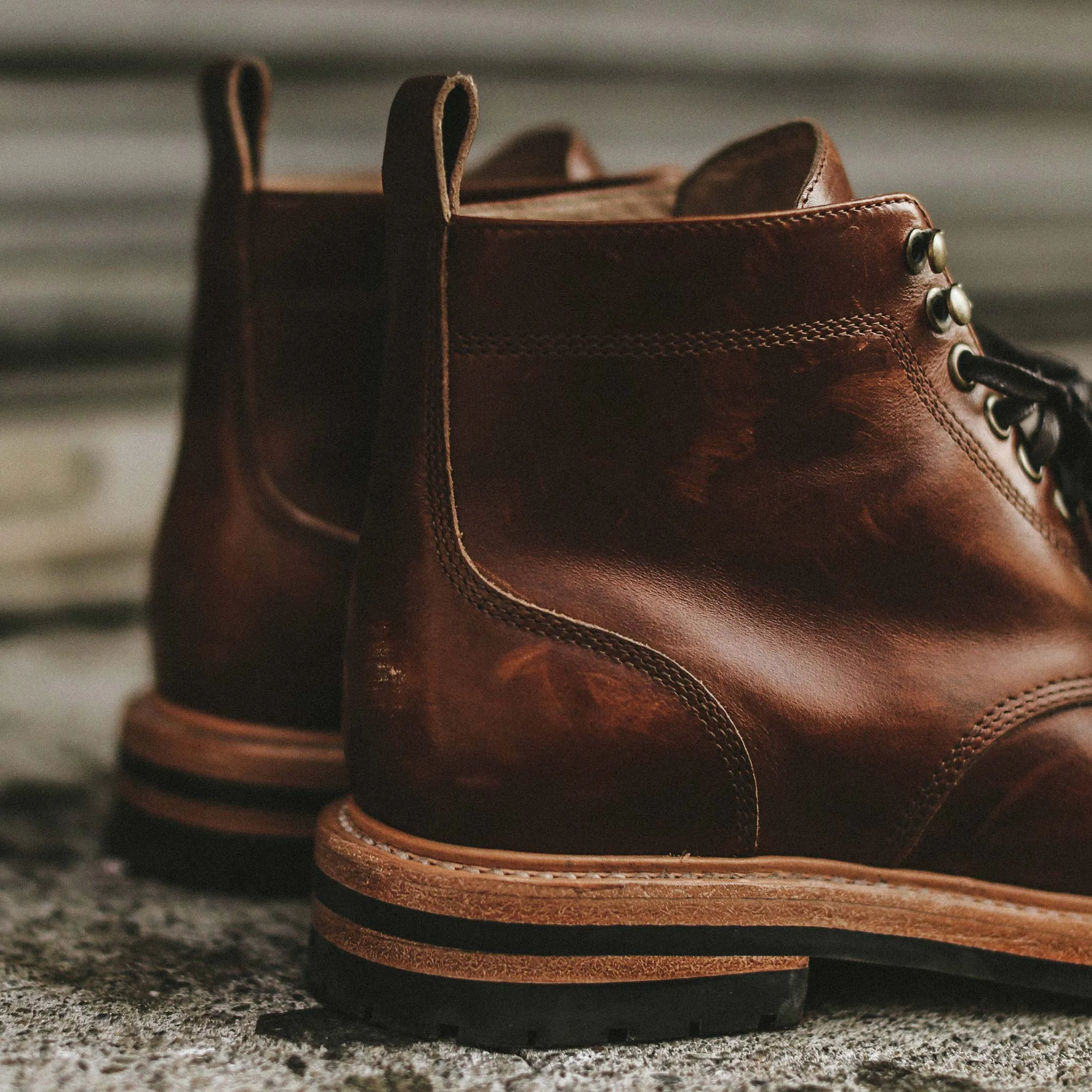 The Trench Boot in Whiskey