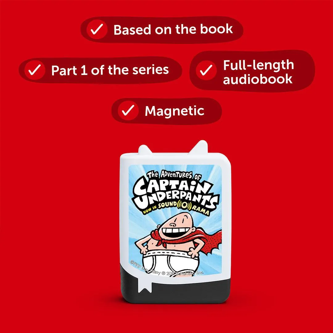 Tonies Book Pocket: Dav Pilkey - The Adventures Of Captain Underpants