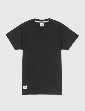 Wemoto Blake Pocket T-Shirt - Black Melange