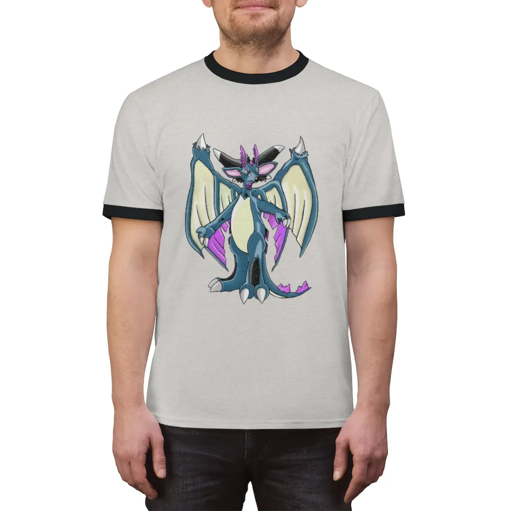 Wolbat Unisex Ringer Tee