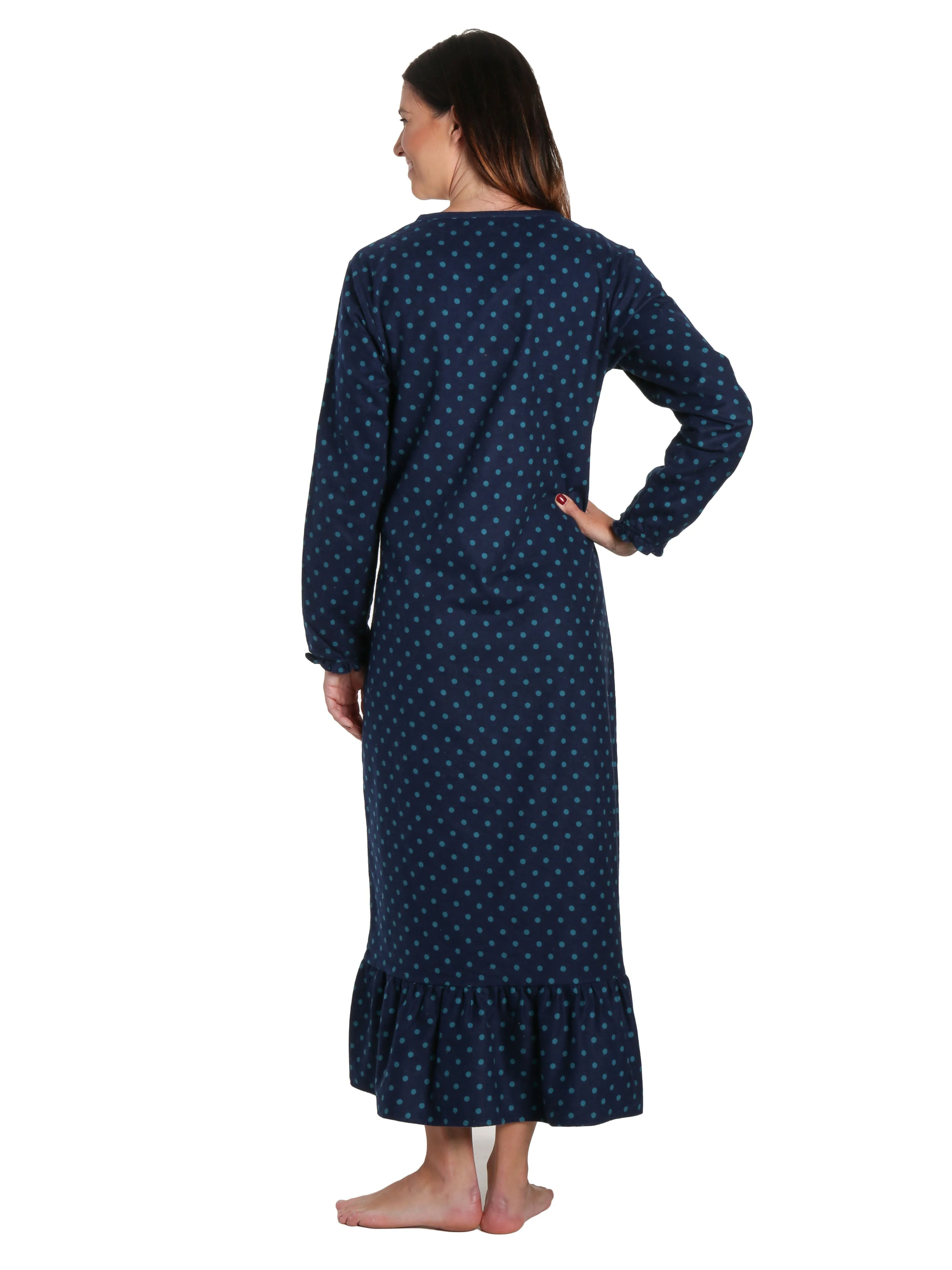 Women's Premium Flannel Long Gown