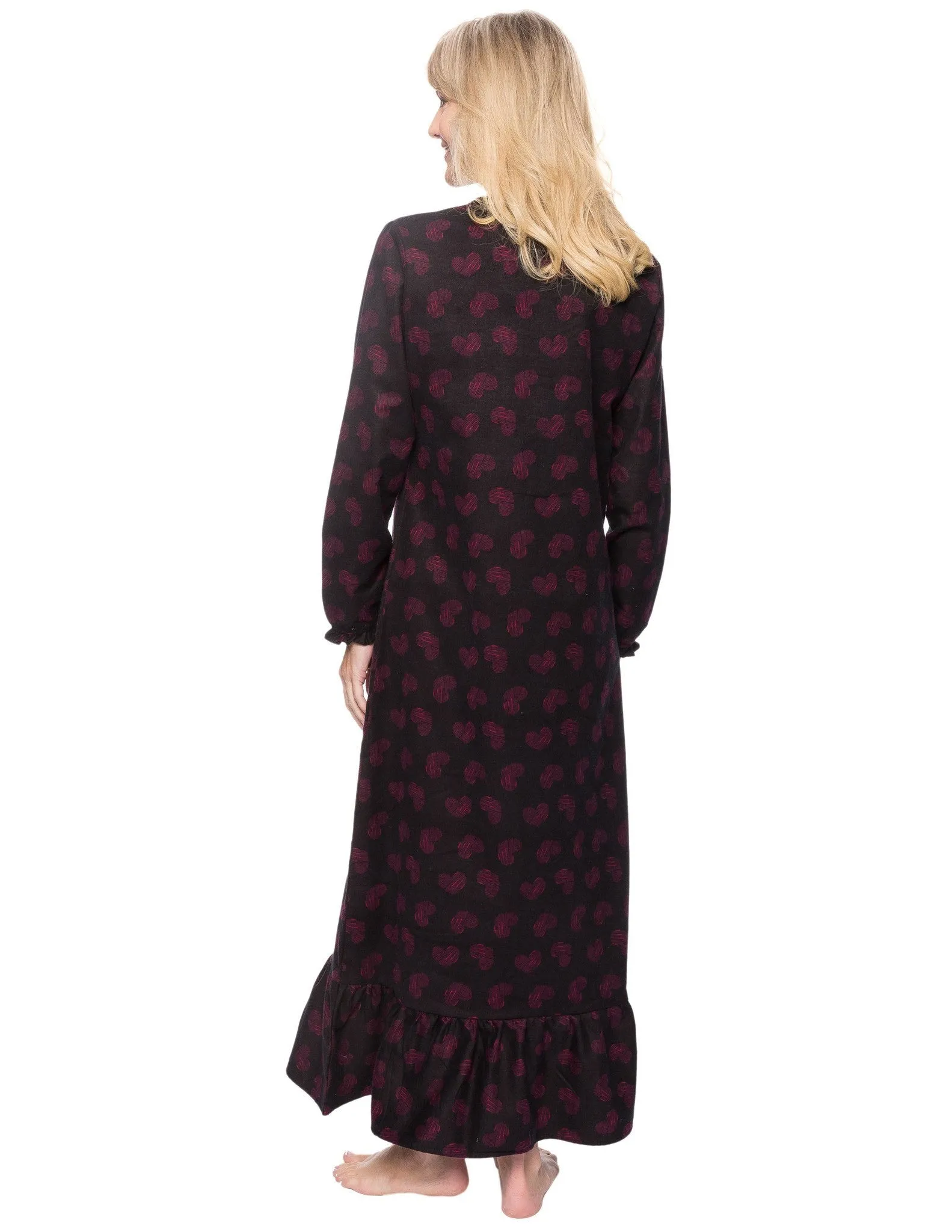 Women's Premium Flannel Long Gown