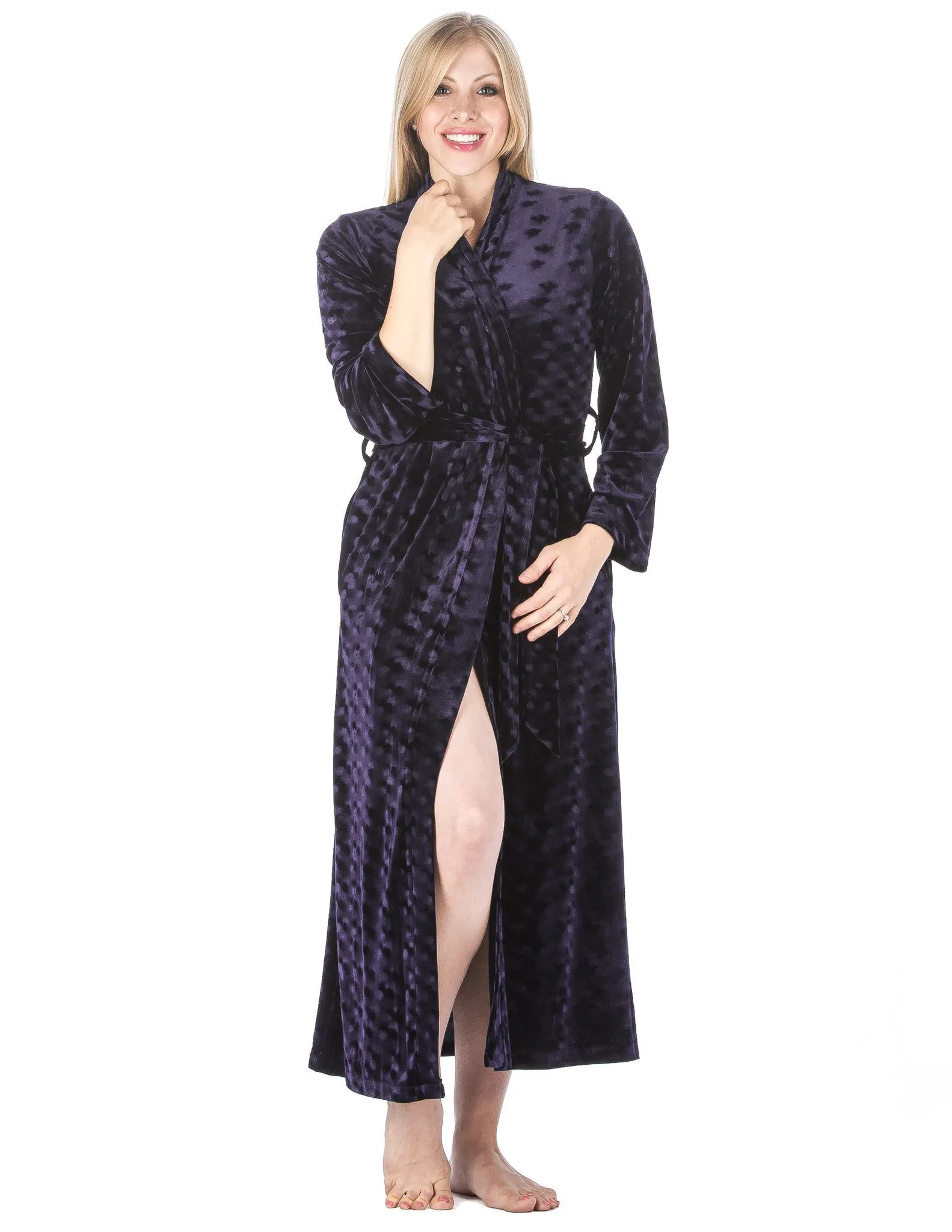 Women's Royal Velvet Robe