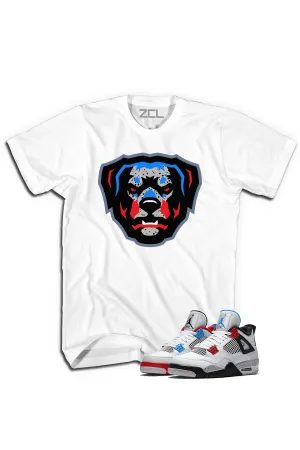 ZCL Loyalty “What The” Jordan 4 HookUp  Tee (White)